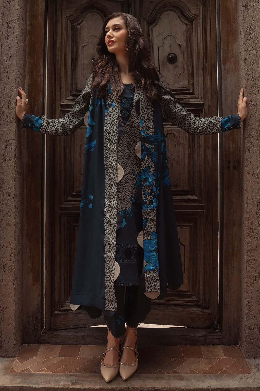 turbolight winter dress designs 2025 new-arrivals dhanak collection khaddar velvet online end year sale dhanak dress design