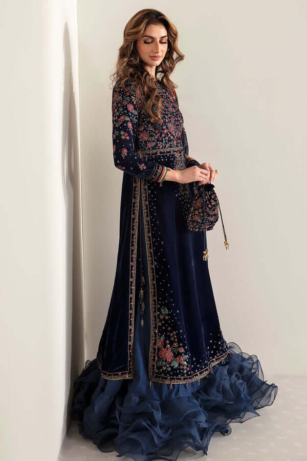 turbolight winter dress designs 2025 new-arrivals dhanak collection khaddar velvet online end year sale dhanak dress design