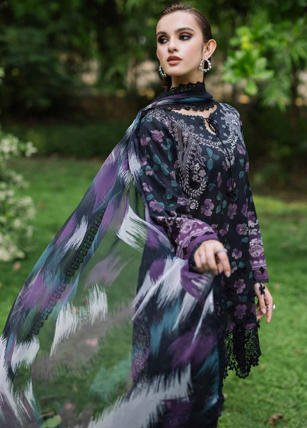 turbolight winter dress designs 2025 new-arrivals dhanak collection khaddar velvet online end year sale dhanak dress design