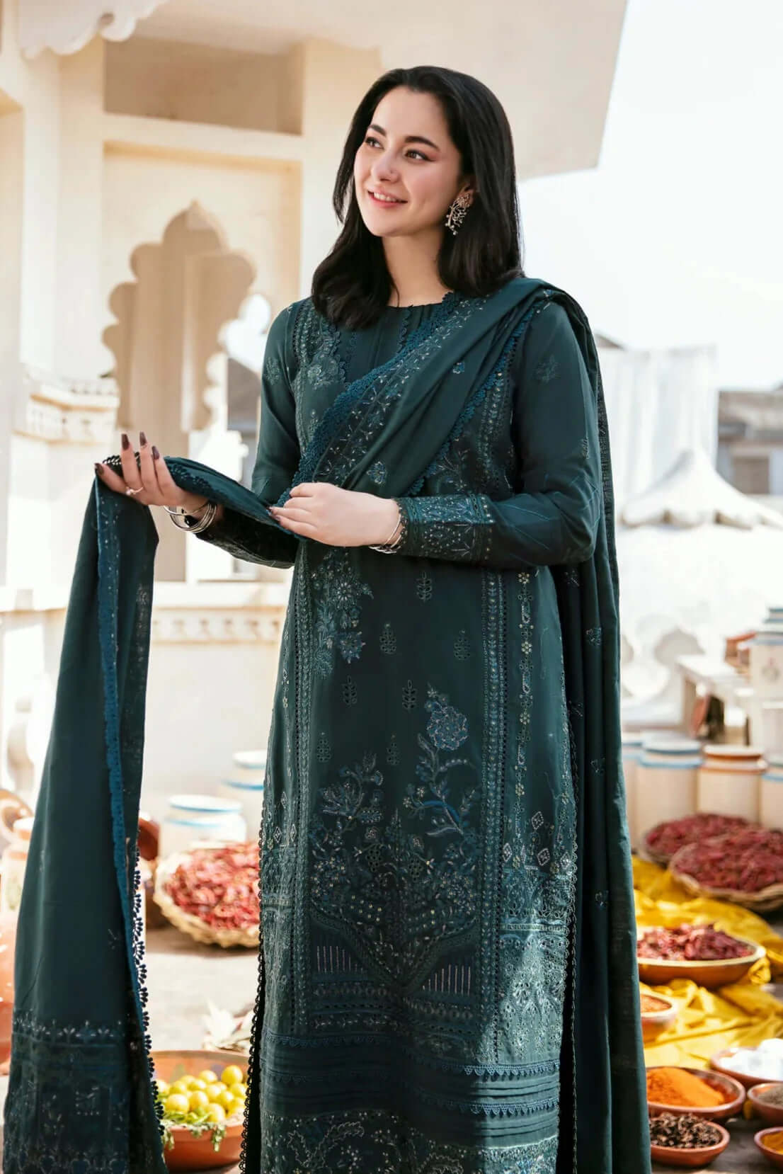 turbolight winter dress designs 2025 new-arrivals dhanak collection khaddar velvet online end year sale dhanak dress design