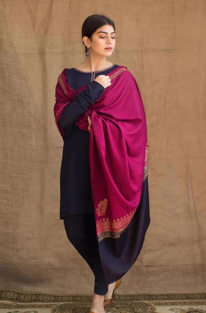 turbolight winter dress designs 2025 new-arrivals dhanak collection khaddar velvet online end year sale dhanak dress design