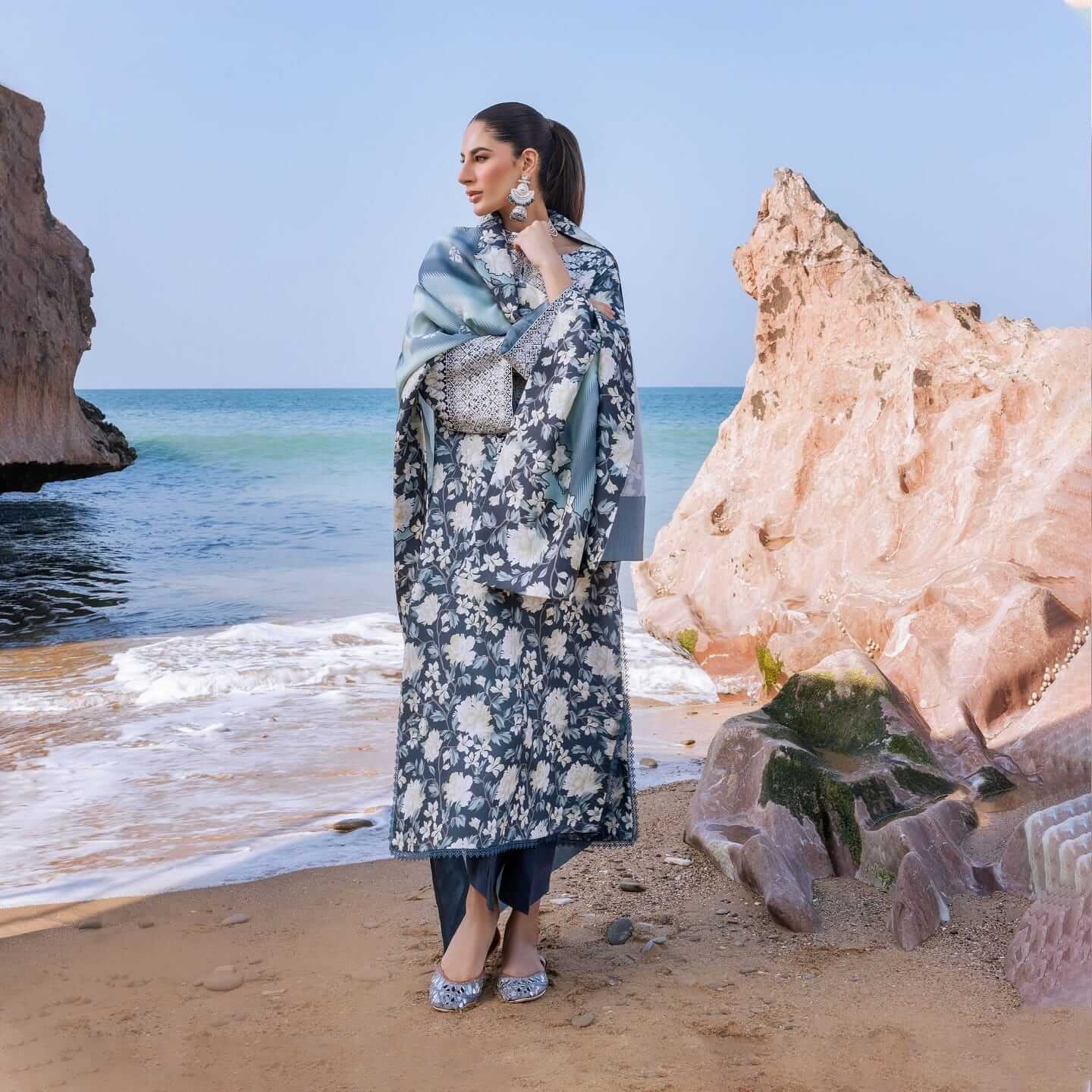 turbolight winter dress designs 2025 new-arrivals dhanak collection khaddar velvet online end year sale dhanak dress design