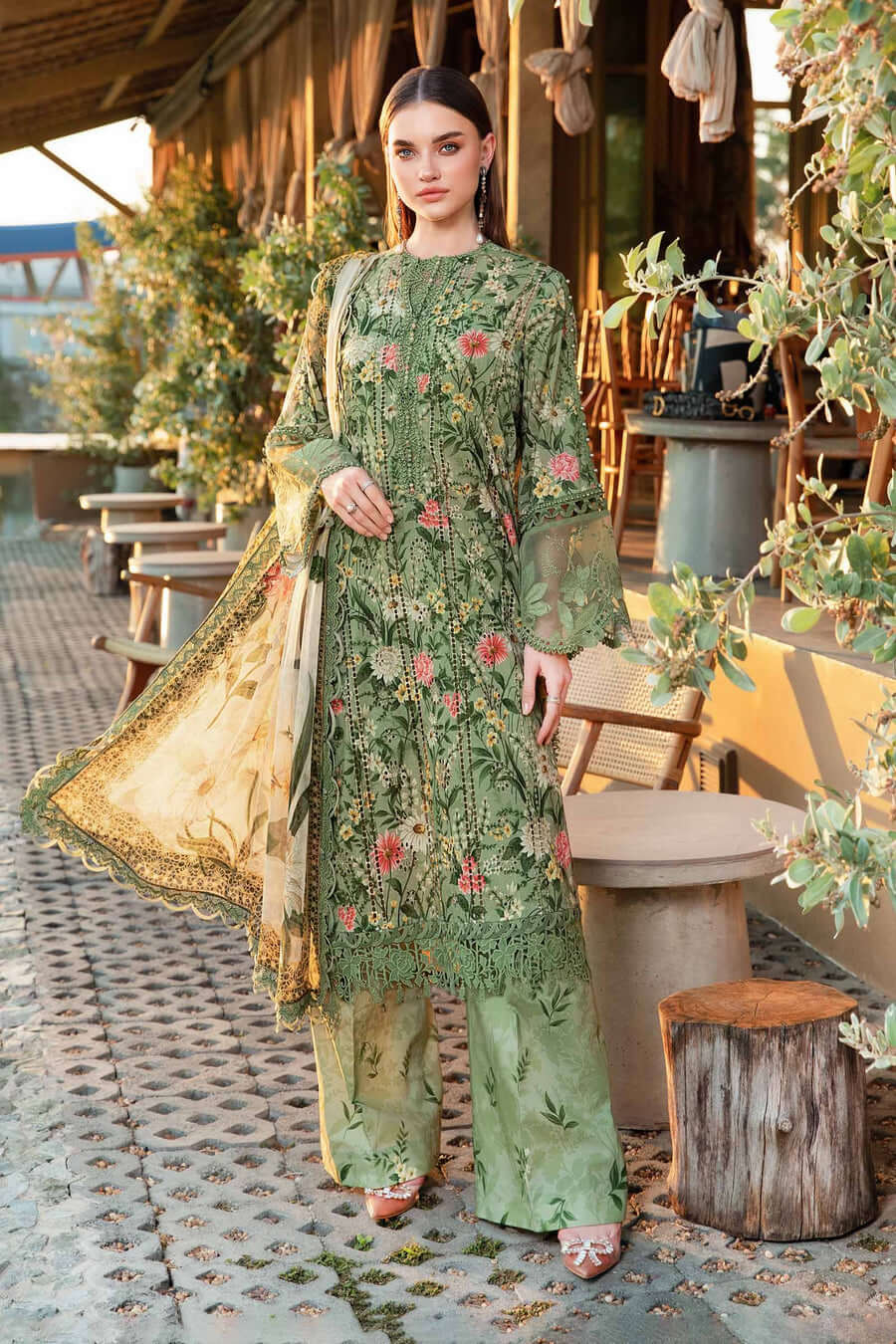 turbolight winter dress designs 2025 new-arrivals dhanak collection khaddar velvet online end year sale dhanak dress design