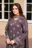 3 Piece Unstitched Heavy Embroidered Dhanak Suit with Heavy Embroidered Dhanak Wool Shawl
