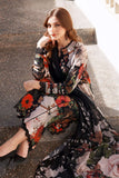 3 Piece Unstitched Embroidered Khaddar Suit with Printed Khaddar Dupatta
