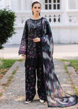 3 Piece Unstitched Embroidered Khaddar Suit with Printed Khaddar Dupatta