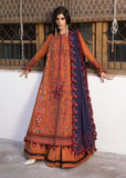 3 Piece Unstitched Heavy Embroidered Dhanak Suit with Heavy Embroidered Dhanak Shawl