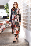 3 Piece Unstitched Embroidered Khaddar Suit with Printed Khaddar Dupatta
