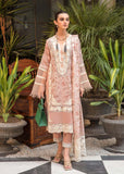3 Piece Unstitched Heavy Embroidered Lawn Suit With Heavy Embroidered Silk Dupatta