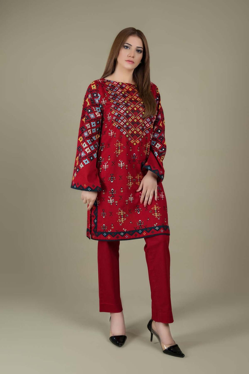 turbolight winter dress designs 2025 new-arrivals dhanak collection khaddar velvet online end year sale dhanak dress design